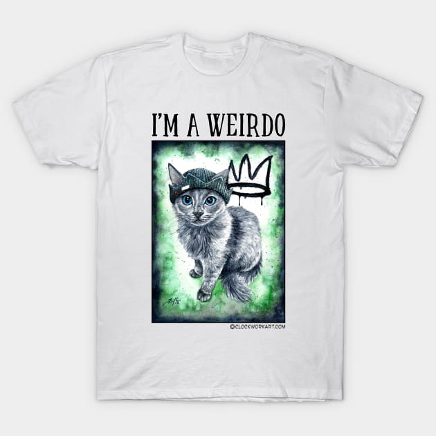 I'm a Weirdo T-Shirt by Clockwork Art